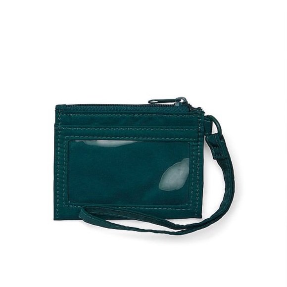 Victoria’s Secret Pink Card Holder Keychain w/zip Set Of 3-OS NWT🤎🖤💙 - Picture 6 of 8